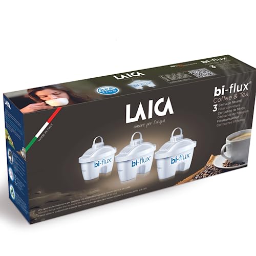 Laica - l701752 Filterpatrone Pack Coffee & Tea Kunststoff weiß 286 x 128 x 62 cm 3er-Pack