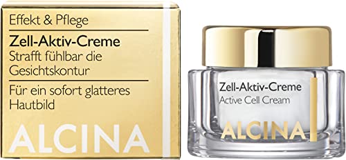3er E Zell Aktiv Creme pflegende Kosmetik Alcina strafft fühlbar die Gesichtskontur je 50 ml = 100 ml
