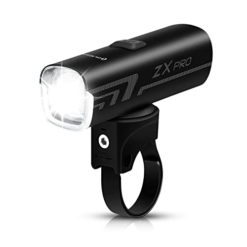 OLIGHT ZX Pro Fahrradlicht Vorne 100 Lux 208M Leuchtkraft, StVZO Zugelassen mit 3 Leuchtmodi LED Fahrradbeleuchtung, IPX6 Wasserdicht USB Aufladbare Fahrradlampe Frontlicht, Gut für Radsport Pendeln