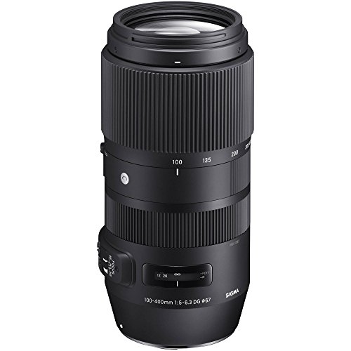 Sigma 100-400mm F5-6,3 DG OS HSM Contemporary Objektiv (67mm Filtergewinde) für Nikon Objektivbajonett