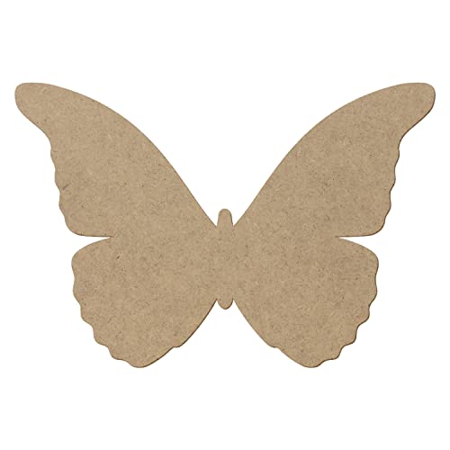 MDF Holz Schmetterling - Deko Basteln 5-50cm, Pack mit:10 Stück, Breite:17cm breit