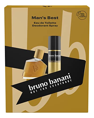 bruno banani Man's Best Geschenkset Eau de Toilette 30 ml + Deo 50 ml