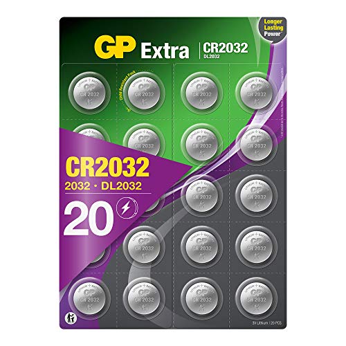 Batterie CR2032 Pack of 20 GP