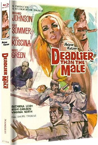 Deadlier Than The Male (Heisse Katzen) - Mediabook/Limited Edition [Blu-ray]