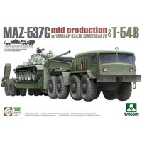 MAZ-537G  w/ChMZAP-5247G -  Semi-trailer mid production & T-54B