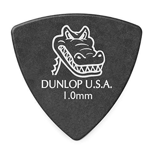 Dunlop 572R1.0 Gator Grip Plektrum, klein, dreieckig, 1,00 mm, 36 Stück