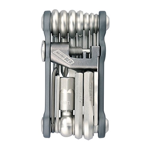 Topeak Faltwerkzeug Mini 18 plus, Silver, 19 Tools