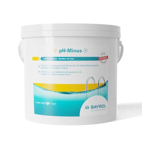 Bayrol e 6 kg pH-Minus Granulat, Weiß