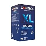 CONTROL NATURE XTRA LARGE Elastische Kondome Größe XL aus Naturlatex - 24 Stück
