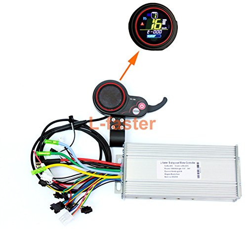 L-faster Elektro - Roller LCD - Display mit Daumen - 400w-1000welectric bürstenlose Motor Gas hub Controller mit farb - LCD akku. (36V 800W/1000W Color Screen kit)
