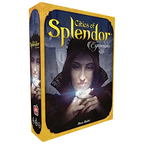 Space Cowboys , Cities of Splendor Expansion , Board Game , Ages 10+ , 2 to 4 Players , 30 Minutes Playing Time