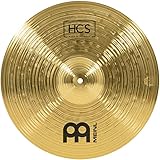Meinl Cymbals HCS Crash — 16 Zoll (Video) Schlagzeug Becken – (40,64cm) Messing – Traditionelles Finish (HCS16C)