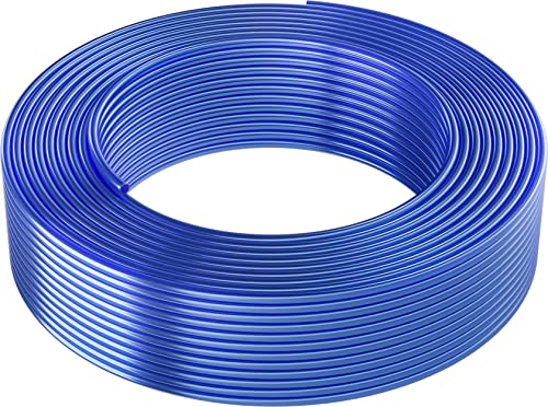 ARKA PVC-Schlauch - 12/16 mm, 100 m, Blau - Langlebiger und vielseitiger Schlauch, perfekt als Aquarium- und Wasserschlauch, robust für Teichanwendungen.