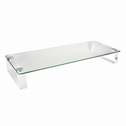 LogiLink BP0027 - - Glass Tabletop Monitor Riser, max. 20 kg