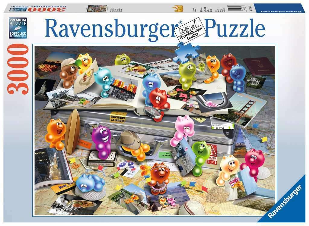 Ravensburger Puzzle 17064 - Gelini auf Reisen - 3000 Teile
