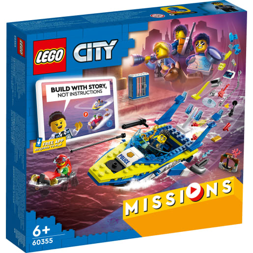 LEGO® City 60355 Detektivmissionen der Wasserpolizei