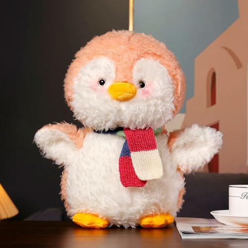 EacTEL Flauschige Weihnachten Pinguin Puppe Karikatur Tier Kuscheltier Party Dekoration Kinder Geschenk Geburtstag 30cm 1