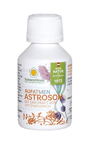 SonnenMoor Astroson Tropfen 100 ml - flüssige Kräutertropfen zum Einnehmen - für ein angenehmes und harmonisierendes Gefühl in Hals und Rachen