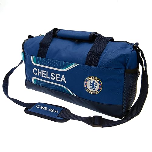 Chelsea FC Flash Canvas Tasche, Blau, Weiß (Royal Blue/White), Talla única