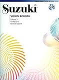 Suzuki Violin School 3, Revised Edition mit CD (Suzuki Violin School, Violin Part)