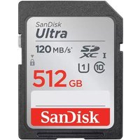 SanDisk Ultra - Flash-Speicherkarte - 512GB - UHS-I U1 / Class10 - SDXC UHS-I (SDSDUN4-512G-GN6IN)