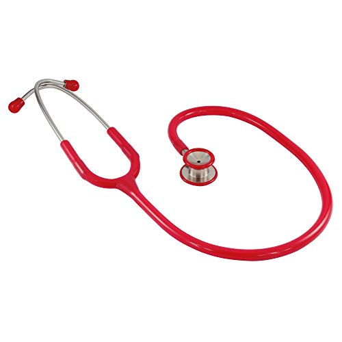 Stethoskop Edelstahl ratiomed rot für Kinder