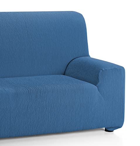 Martina Home Elastischer Sofabezug Modell Emilia 3 Plätze Blau (AZAFATA)