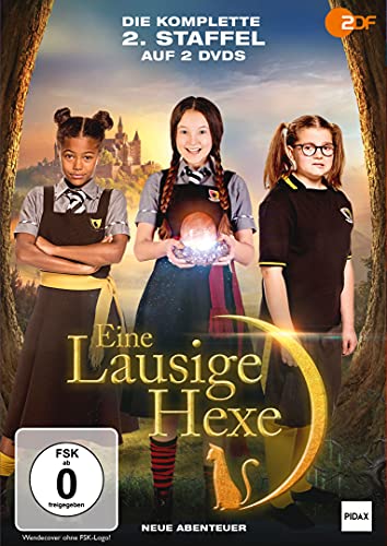 Eine lausige Hexe, Staffel 2 (Neue Abenteuer) / Weitere 13 Folgen der Fantasyserie nach der gleichnamigen Buchreihe von Jill Murphy [2 DVDs]