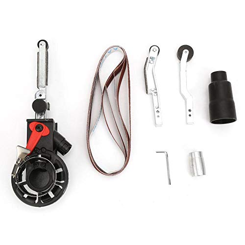 Elektrischer Winkelschleifer Mini-Bandschleifer Schleifkopfadapter – Mini-Bandschleifer, elektrische Bandschleifmaschine, Schleifbandadapter (M14)