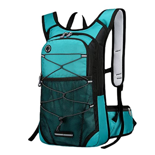 Fahrrad backpaxk,Wanderrucksack, Outdoor Travel Camping Sport Leichter Tagesrucksack für Damen Herren (Green)