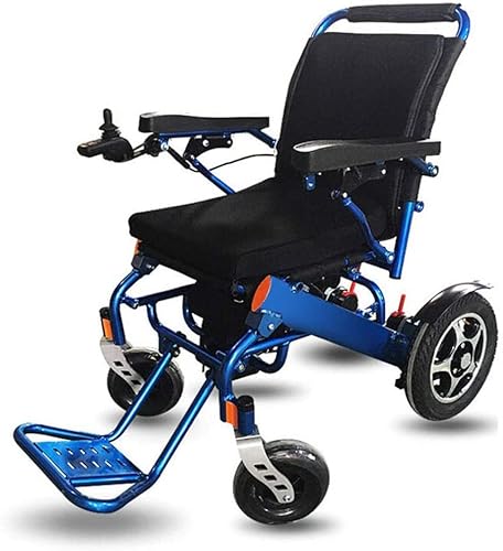Leichte zusammenklappbare Elektrorollstühle, Elektrorollstühle für Behinderte mit Joystick, Schwerlast-Elektrorollstuhl mit Doppelfunktion, elektrischer oder manueller Rollstuhl