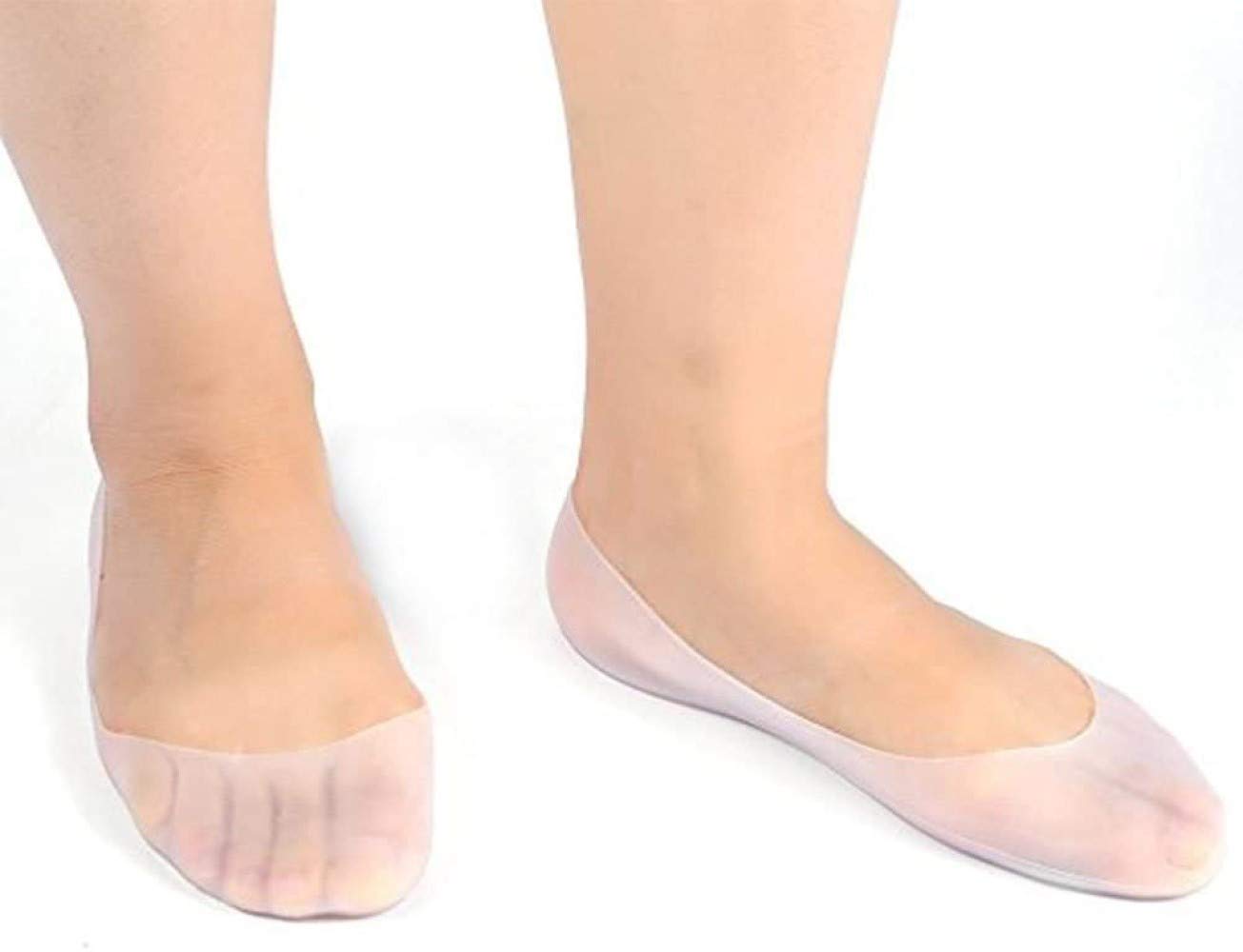 PEDIMEND™ Feuchtigkeitsspendende Silikon-Socken (3 Paar – 6 Stück) | volle Länge Silikon-Socken verhindern Hühneraugen/Schwielen/Blasen/Ballenzehen | ideal für trockene/harte/rissige Haut | Unisex | Fußpflege