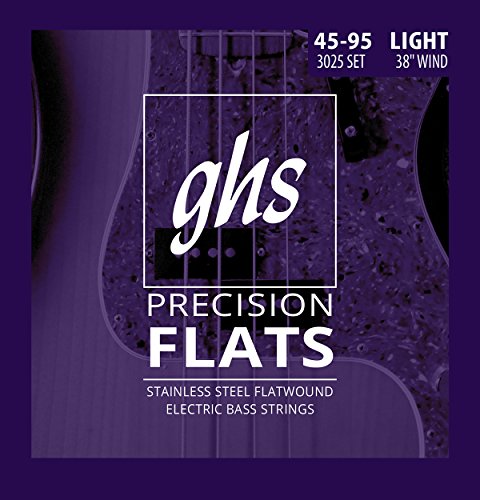 GHS 3025 45-95 Light Long Scale Bass Flat Wound Saitensatz