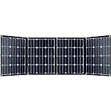 Offgridtec© FSP-2 180W Faltbares Solarmodul mit Sunpower Back-Contact Zellen ohne Laderegler mit praktischem Tragegriff und Stauraum für Kabel. Für Camping, Reise, Boot Caravan