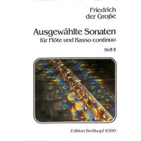 Ausgewählte Sonaten für Flöte und Klavier Heft 2: Nr. 6 - 10 - Breitkopf Urtext (EB 8380)