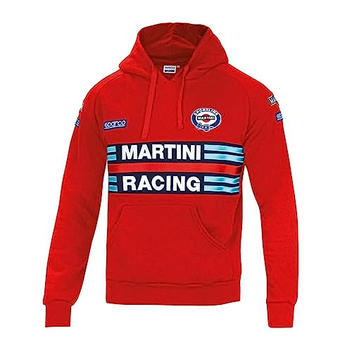 Sparco Unisex Martini Racing Sweatshirt, rot, XL