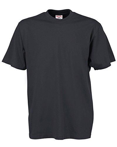 Tee Jays Herren-Soft-T-Shirt Gr. XXXXX-Large, dunkelgrau