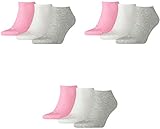 PUMA 9 Paar Sneaker Invisible Socken Gr. 35-49 Unisex für Damen Herren Füßlinge, Socken & Strümpfe:35-38, Farbe:395 - prism pink
