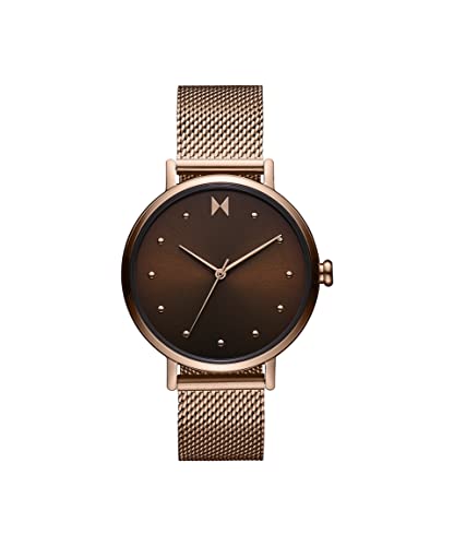 MVMT Damen analog Quarz Uhr mit Edelstahl Armband 28000217-D