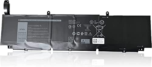 XG4K6 0XG4K6 Laptop Battery Replacement for DELL XPS 17 9700 Precision 5750 Series (11.4V 97Wh)