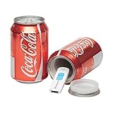 Sichtschutz + Aufkleber / Camouflage / Verdeckdose / Verdeckdose / Dose, Nachbildung (Coca Cola)