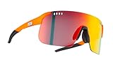 Neon Sonnenbrille SKY 2.0 AIR - Crystal Orange Fluo, Mirrortronic Red