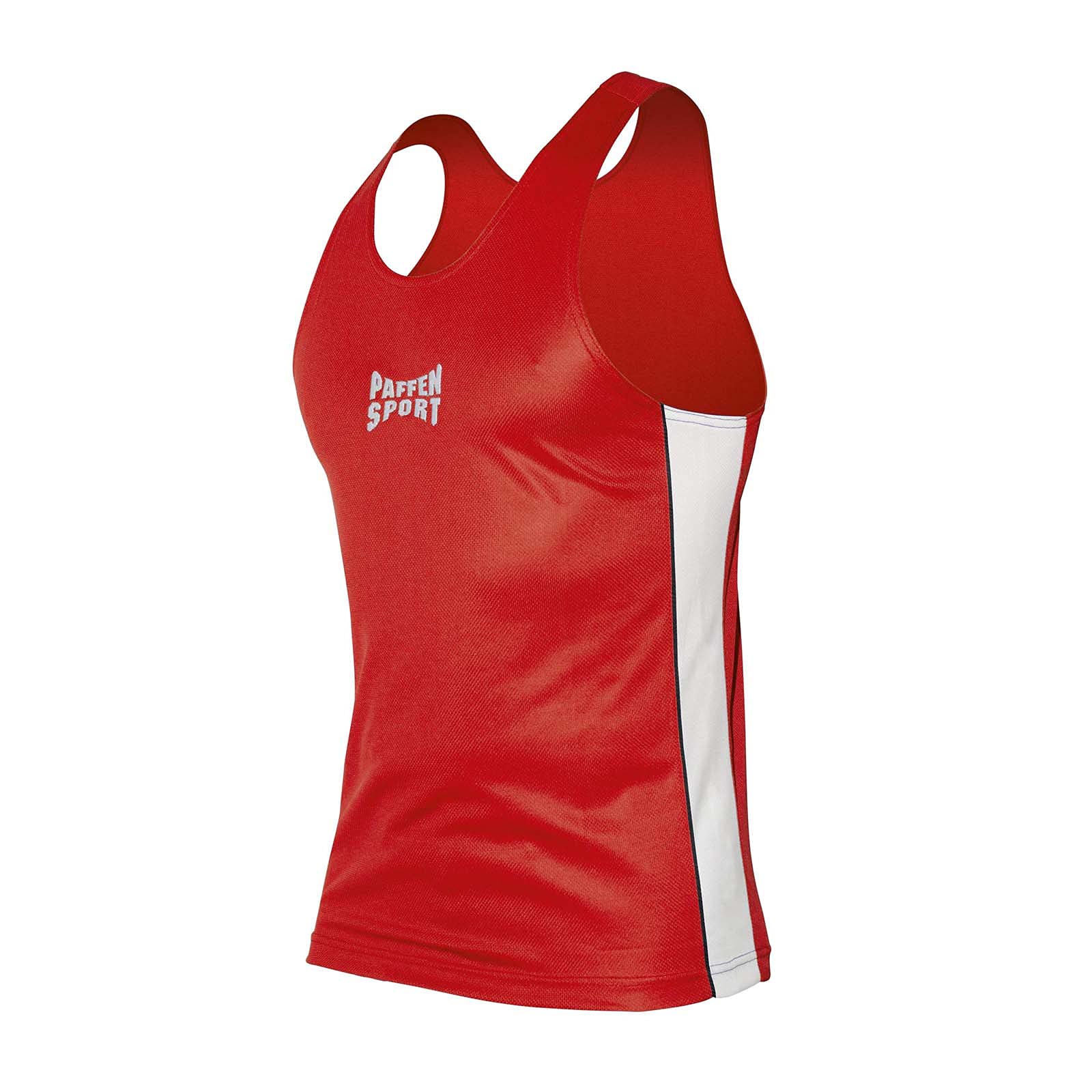 PAFFEN SPORT Contest Boxerhemd; rot/weiß; GR: M