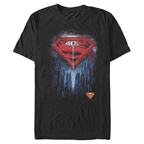 Warner Bros. Herren Supreme Guardian T-Shirt, schwarz, 5XL Größen Tall