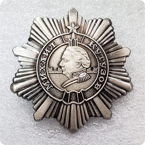 AnsonBoy Der Orden von Kutuzov Metal Pin Militärische Dekoration der Russischen Föderation Abzeichen WWII Schmuck