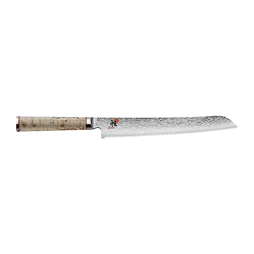 Miyabi Brotmesser, Stahl, 23 cm, silber, 38,8 x 8,9 x 3,8 cm