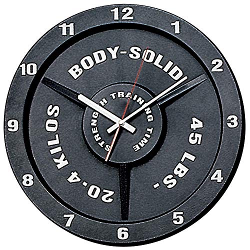 BODY-SOLID STT-45 Trainings-Uhr im Hantelscheiben-Design