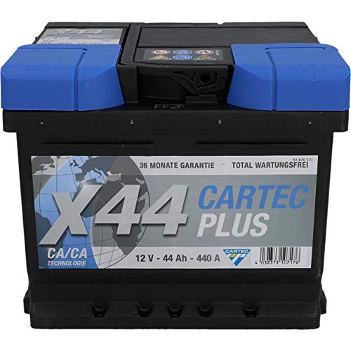 CARTEC Plus Starterbatterie 44 Ah, 440 A