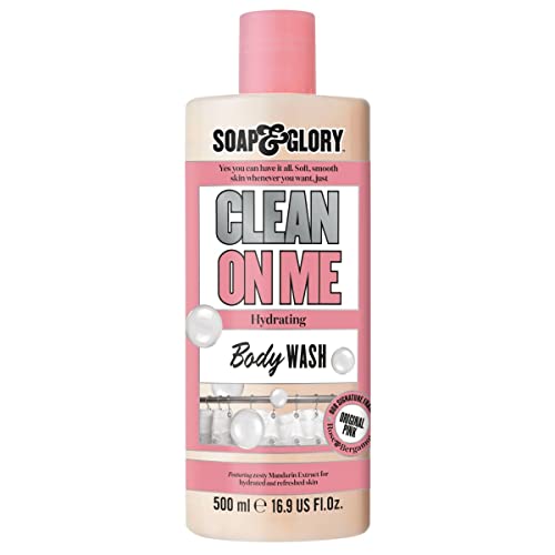Soap & Glory Clean On Me Creamy Clarifying Shower Gel 500Ml 16.9 Us Fl. Oz. Wash