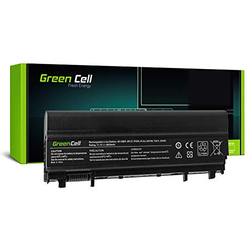 Green Cell Extended Serie N5YH9 VV0NF Laptop Akku für Dell Latitude E5440 E5540 (9 Zellen 6600mAh 11.1V Schwarz)